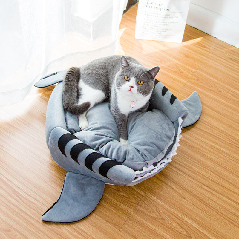 SharkyHaven Pet Bed™